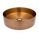 thumbnail image 1 of Ovalin Lavabo Rubinett Redondo Acero Inoxidable 304 Color Cobre, 1 of 4