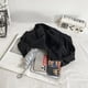 thumbnail image 2 of Bolso bandolera de hombro de lona suave Bolsos casuales de gran capacidad (negro), 2 of 6