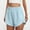 Blue, variant on Olyvenn Women Running Shorts Flowy Pleated Athletic Shorts Summer High Waisted Tennis Sporty Workout Gym Shorts Coffee S