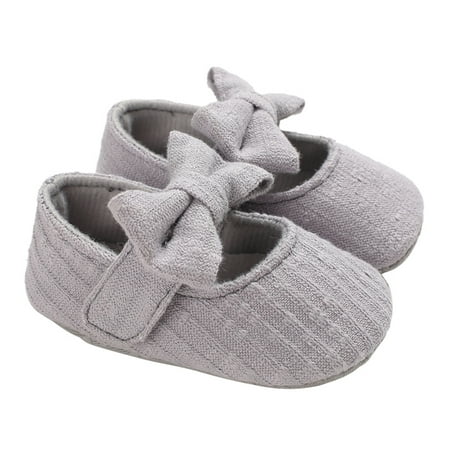 

Seyurigaoka Newborn Baby Girls Shoes Toddler Casual Princess Soft Sole Shoes
