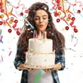 thumbnail image 2 of HEALEEP 6Pcs Hand Throw Confetti Streamers Paper Long Atmosphere Creation Wedding Decorations, 2 of 8