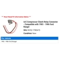 thumbnail image 2 of A/C Compressor Clutch Relay Connector - Compatible with 1983 - 1986 Ford Ranger 1984 1985, 2 of 2