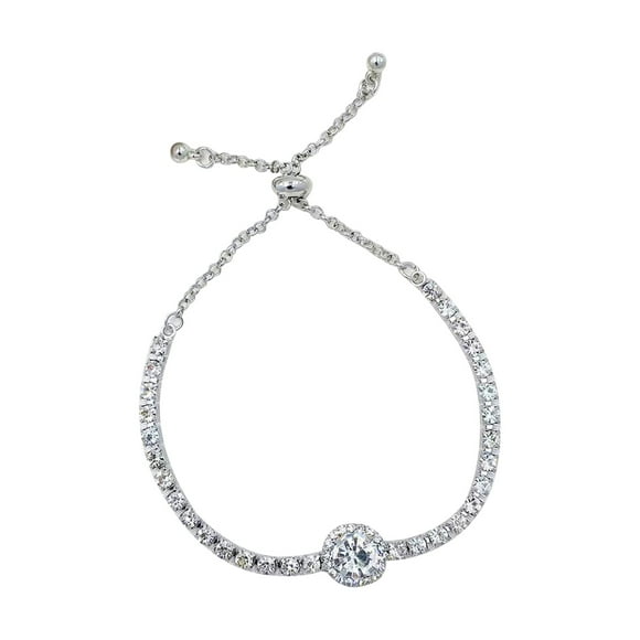 EGNMCR Room Decor, Home Decor Bracelet Round Pull-out Adjustable Super Flash Zircon Bracelet For Women bracelet bracelet