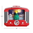 thumbnail image 3 of Mr. Christmas 12" Nostalgic Tree Radio - Red, 3 of 4