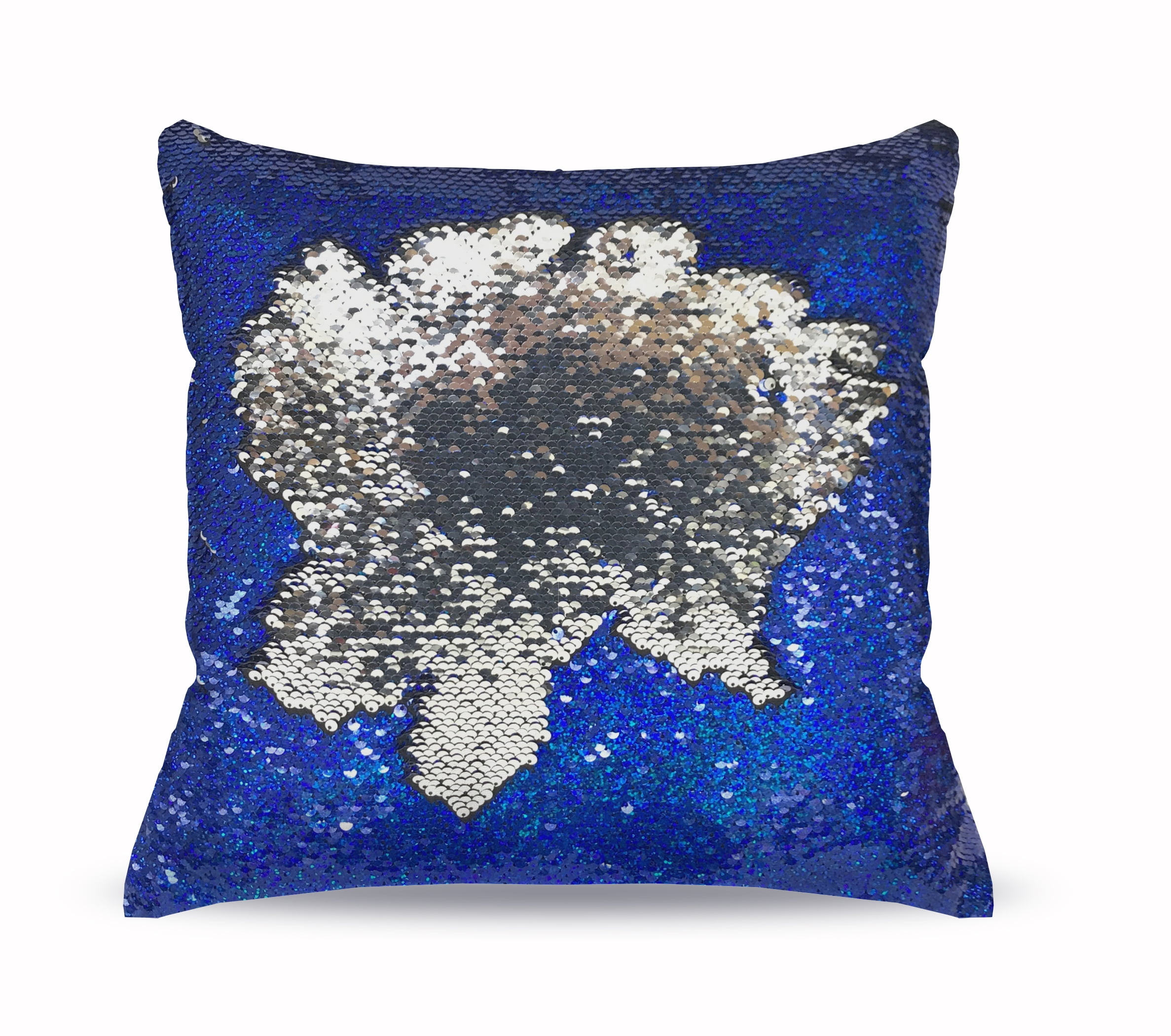 Mainstays Reversible 17”x 17” Sequin Sparkle Pillow