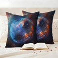 thumbnail image 3 of Outdoor Pillow Covers Mysterious Planet Outer Space Waterproof Pillow Cases 24x24 Set of 2, Modern Abstract Art Throw Pillow Cover Pillowcase for Patio Balcony Couch Garden, 3 of 9