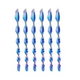 thumbnail image 3 of 6 Uds., 12 Pulgadas, Repelente De Aves, Varillas Reflectantes En Espiral Para Asustar, Accesorio De Decoración, Azul Sunnimix campanas de viento, 3 of 8