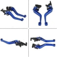 thumbnail image 2 of Brake Lever Handle, 1 Pair 22mm 7/8" Cnc Alnium Motorcycle Clutch Drum Universal Brake Lever Handle(blue), 2 of 5