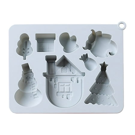 

Giyblacko Baking Supplies Silicone Cake Moulds Christmas Chocolate Cake Molds Christmas Molds Silicone Non Stick Christmas Baking Molds For Chocolate Candy