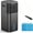 Black, variant on Windowless Air Conditioner Portable 1800CFM w/4 Modes&3 Speeds, 15H Timer&17FT Remote, 2 Gal Tank for 24H Cooling Swamp Cooler, 4Ice Packs, 120° Swing Evaporative Air Cooler No Hose for Room