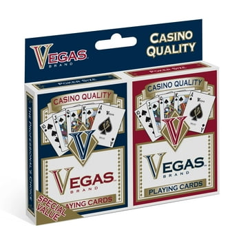 Ve Poker 2-pack Playing cards, Casino Styled, made by Hartwell Holdings