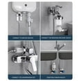 thumbnail image 6 of Household Shower Filter, Shower Water Purifier Removes Impurities Pollutants For Skin Hair Health, Universal Fit Any Shower System Easy Installation Compact Stylish Design, 6 of 9
