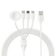 thumbnail image 1 of YUANOU 4 In 1 Micro USB Type C Lighting Magnetic Charging Cable for Apple Watch Series IPhone 14 13 12 11 Pro Max Samsung Charger Cable(A), 1 of 7