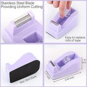 Office Supplies Set, Desk Organizers and Accessories Kit with Staple Remover, Stapler, Tape Dispenser, Staples, Clips, Scissor and Tabs Supplies