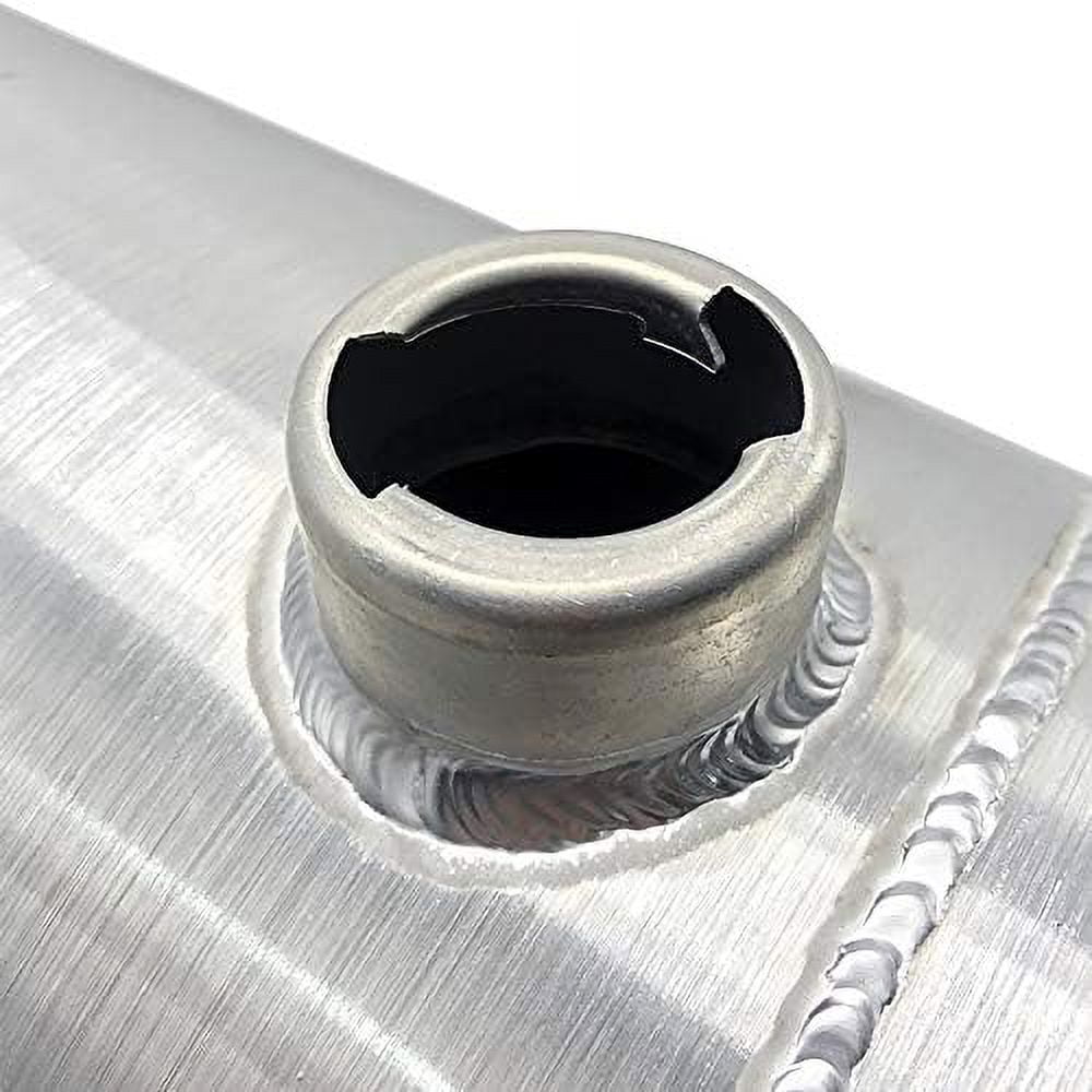 JSD 10" x30" 10 Gallons Spun Aluminum Gas Tank / Fuel Tank 1/4 NPT Outlet End Fill Truck/Hot Rod