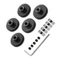 thumbnail image 4 of 0,8 M Motor Gear Set para 1/10 RC Rigs Crawler Axial Capra F9 SCX10 III AR45P Eje Piezas de Actualización 31T + 32T + 33T + 34T + 35T, 4 of 5