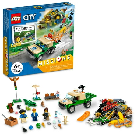 LEGO City Wild Animal Rescue Missions Interactive Set 60353