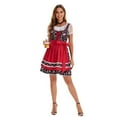 thumbnail image 4 of Ruyang Summer Dresses for Women Oktoberfest Outfits Dirndl Dress Traditional German Festival Cute Short Dresses, 4 of 7