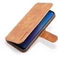 thumbnail image 5 of Case for iPhone 11, Luxury PU Leather Case Vintage Wallet Flip Cover TPU Inner Shell [Card Slots] [Magnetic Closure] Stand Function Folio Shockproof Full Protection - Brown, 5 of 14