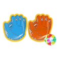 thumbnail image 1 of Palm Shape Toss And Catch Ball Set Beach Game Interactive Sticky Paddle Ball Game Durable Plastic Sticky Ball Handheld Outdoor Sports Toy Garden Game, 1 of 8