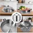 TewaX Stainless Steel Steamer for Cooking, 3Tier Multipurpose Steaming