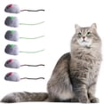 thumbnail image 1 of Feline Fun Factory, 6Pcs Catnip Toy Set, Oral Health Booster And Stress Reliever For Your Furry Friend, 1 of 6