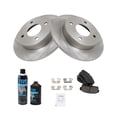 thumbnail image 2 of TRQ Rear Ceramic Brake Pad & Rotor LH & RH Kit w/Chemicals for Nissan Sentra G20 BKA16413 Fits select: 2001-2002 INFINITI G20, 2003 NISSAN SENTRA SE-R LIMITED, 2 of 6