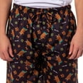 thumbnail image 4 of Scooby-Doo Lounge Bottoms Men's Ruh-Roh! Dog Tag All-Over Print Sleep Pajama Shorts, 4 of 6