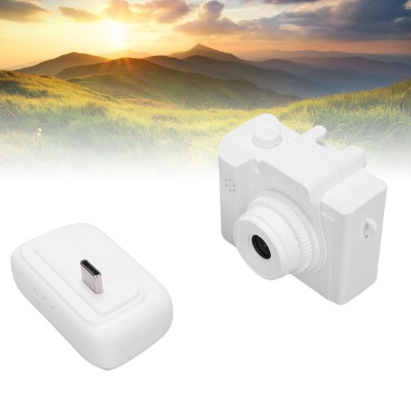 Keychain Camera, Small Digital Camera Various Filter Effects Color Screen with Wrist Strap for Travel