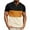 Yellow, variant on WAENQINLA Men's Color Block T Shirts Casual Short Sleeve T-Shirt Henley Shirt Regular Fit Notched V Neck Button Front Tee Tops