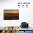 thumbnail image 5 of Rehoboth Beach, Delaware, Beach and Sunrise Birch Wood Wall Sign (12x18 Rustic Home Decor, Ready to Hang Art), 5 of 5