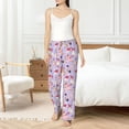 thumbnail image 6 of Lsque Fashionable Cats Print Women's Pajama Pants, Lounge Pant - Comfortable Home Wear,Elastic Waistband, Stylish Design-Large, 6 of 9