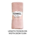 thumbnail image 3 of DPTALR Velvet Towels Thickened Striped Absorbent Towels Color Striped Face Towels, 3 of 4