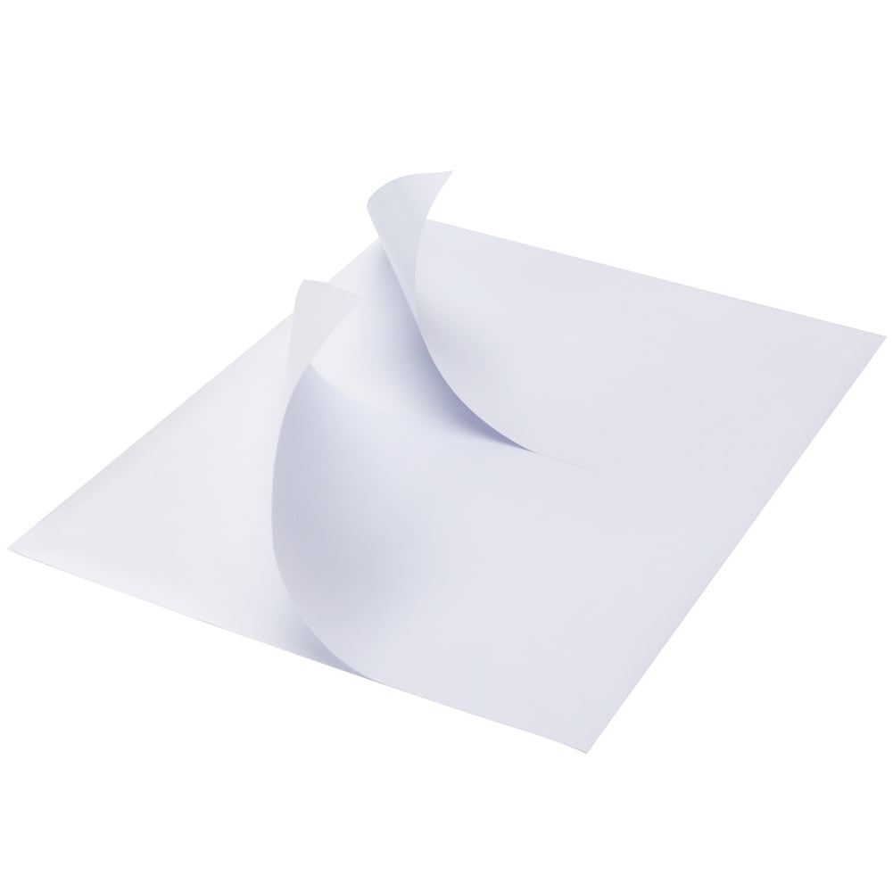 SJPACK Half Sheet Self Adhesive Shipping Labels for Laser & Inkjet Printers, 8.5 x 5.5 Inches, White, Pack of 500 Labels