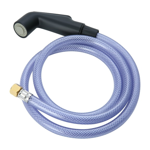 Mainstays Kitchen Sink Spray with 48" Hose and Black Head - Universal Replacement Sprayer