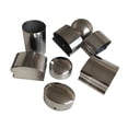 thumbnail image 4 of Accesorios de pasamanos de escalera de PVC a lo largo de la pared, barandilla de balcón, accesorios de pasamanos, pasamanos, pasamanos, accesorios de pasamanos de villa, 4 of 5