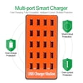 thumbnail image 4 of 90W Multi USB Charger,USB HUB With 20-Port,Charging Station Dock Universal Mobile Phone Desktop Wall Home Chargers ,Easy to Use, 4 of 7