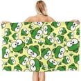 thumbnail image 2 of Yibo Lovely Frog Bath Towel Sand-Free Quick Dry Pool Towel Ultra Absorbent Lightweight for Bathroom Outdoor Swimming, 2 of 9