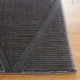 thumbnail image 3 of SAFAVIEH Revive Lorrin Diamond Polyester Area Rug, Charcoal, 4' x 6', 3 of 8
