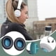 thumbnail image 5 of Injueey 1 par de almohadillas para los oídos con cancelación de ruido para auriculares, fundas de cojín de espuma, accesorios para Electrónica Azul negro, 5 of 6