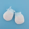 thumbnail image 1 of Guantes pequeños de malla antiarañazos para bebé, de verano, finos, transpirables, frescos, elásticos, con cordón y ajustables, 1 of 6