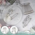 thumbnail image 4 of 30pcs Large Heavy Duty Safety Pins - Silver 3 Inch Blanket Pins Stainless Steel Wire, 4 of 4