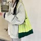 thumbnail image 3 of Bolso de mano para mujer bolso de mano sencillo tejido a la moda para mujer bolso de mano bolso de compras FLhrweasw Nuevo, 3 of 7