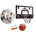thumbnail image 4 of Deportes sobre la puerta Aro de baloncesto Kit resistente a roturas Baloncesto de pared Juguete deportivo Regalos de cumpleaños navideños pa Negro B Soledad aro de baloncesto, 4 of 8