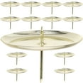 thumbnail image 1 of 20 Pcs Porte-Bougies en Fer Porte-Bougies Décoratives de Bureau, 1 of 7