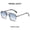 C6A orchid, variant on Mens Sunglasses Retro Full Frame Diamond Cut Lightweight UV400 For Sun Protection Fishing Outing Outdoor Stage