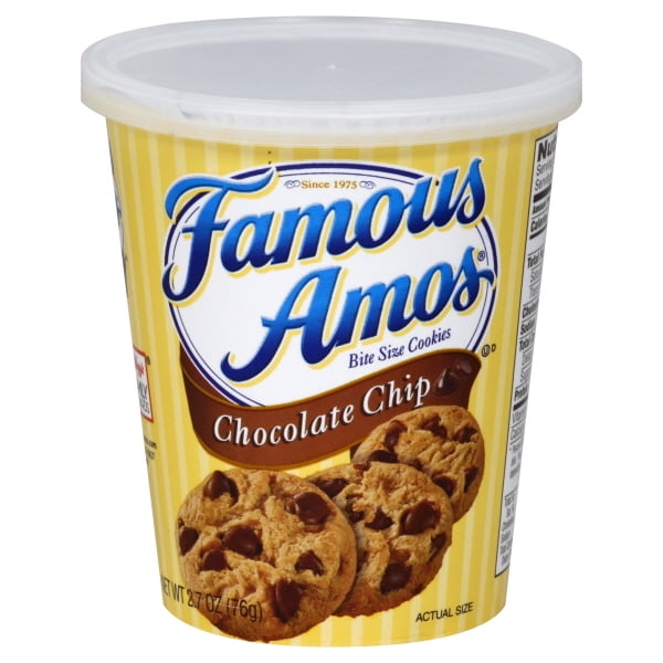 Famous Amos Chocolate Chip BiteSize Cookies, 2.7 oz