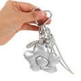 thumbnail image 5 of AURARMLET Flower Tassel Charm Keychain with Shiny Rhinestones for Purse and Backpack Decoration, 5 of 8