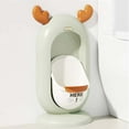 thumbnail image 6 of Baby Potty For Boys - Standing Wall-Mounted Potty/ Toddler Boy Urinal Cute Shape Urinal PP Material Wall Large Capacity Removable Basin For Boys 18+ Months, 6 of 6
