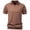Yellow, variant on Mens Golf T-Shirt Business Casual Old Money Style Pique Jersey, Short Sleeve V Neck Johnny Collar T-Shirts, Knit Textured Muscle Fit Summer Banded Hem Dressy Tee Top for Office & Tennis